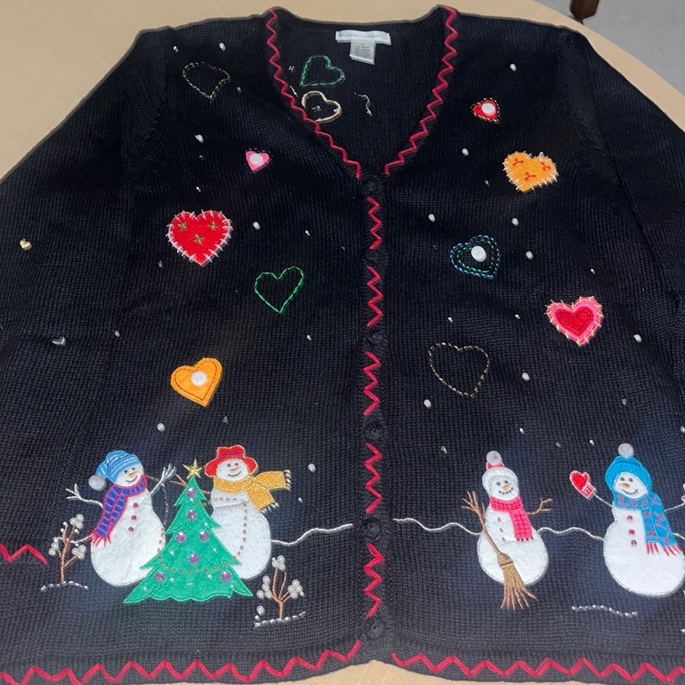Great condition! ❤️🎄 Christmas Button Down Sweater | Size XL